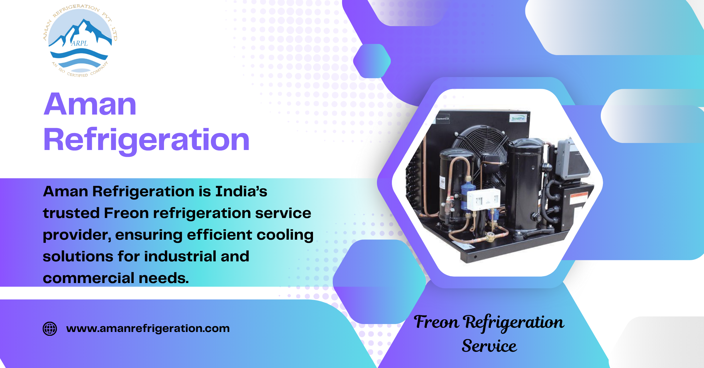 Freon Refrigeration Service Manufacturer in India